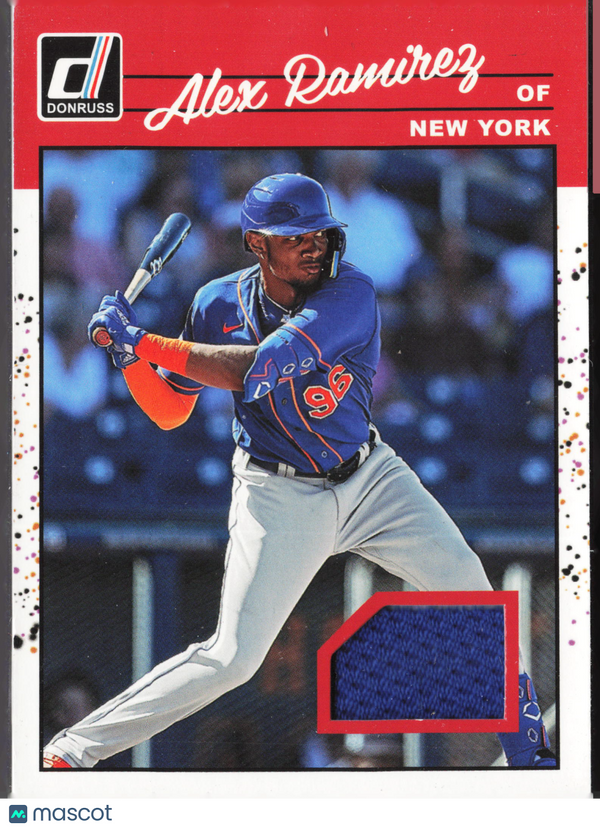 2023 Panini Donruss Alex Ramirez #90M-AR Relic