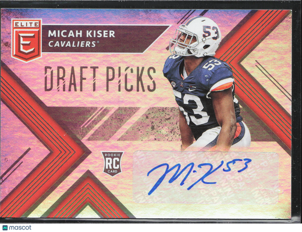 2018 Panini Elite Draft Picks Micah Kiser #248 Draft Picks