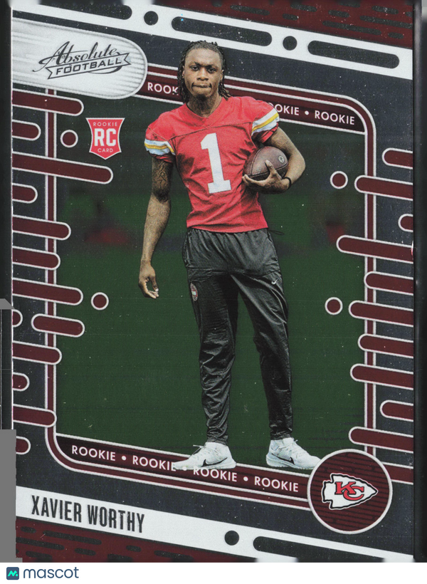 2024 Panini Absolute Football Xavier Worthy #128