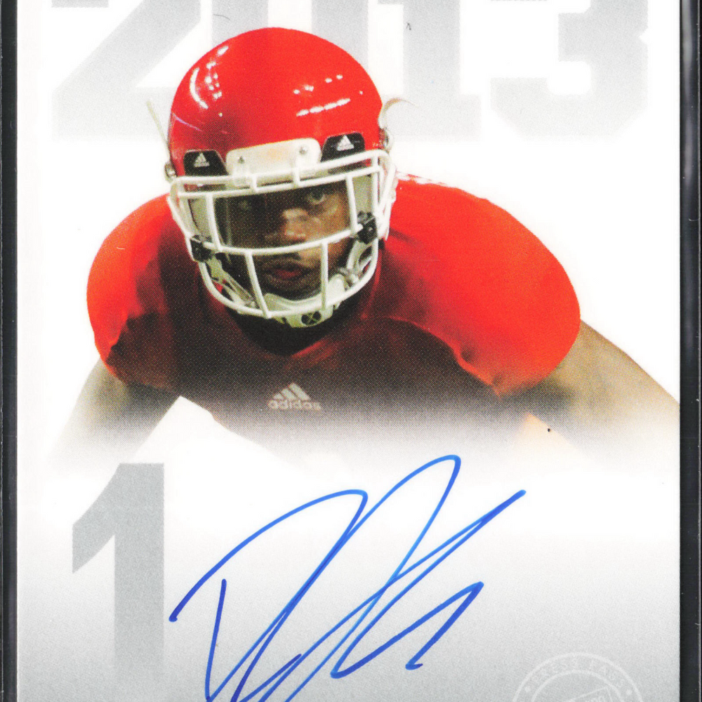 2013 Press Pass Signings David Amerson #PPS-DA