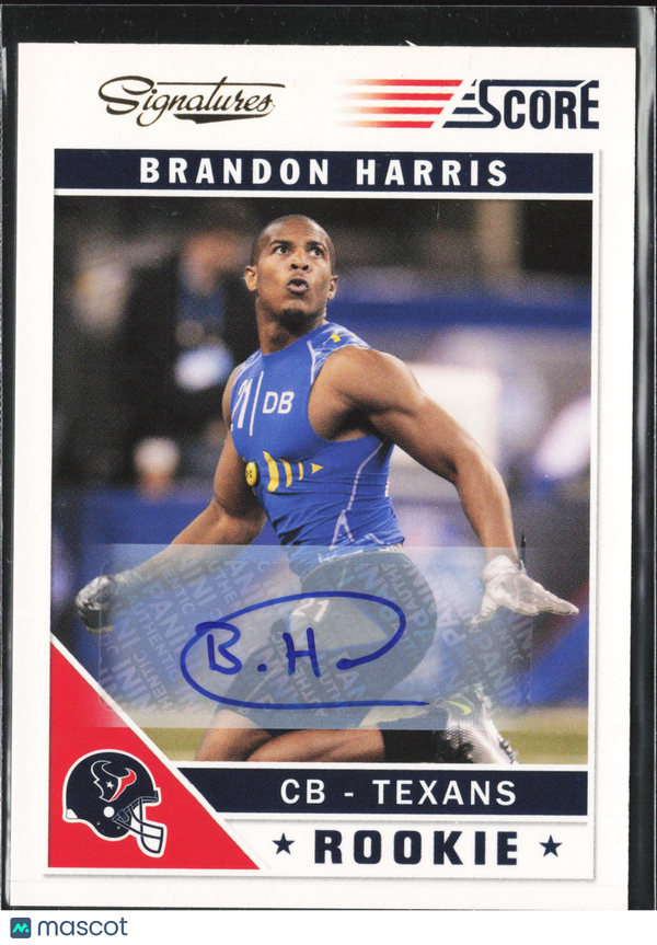 2011 Panini Score Signatures Brandon Harris #312