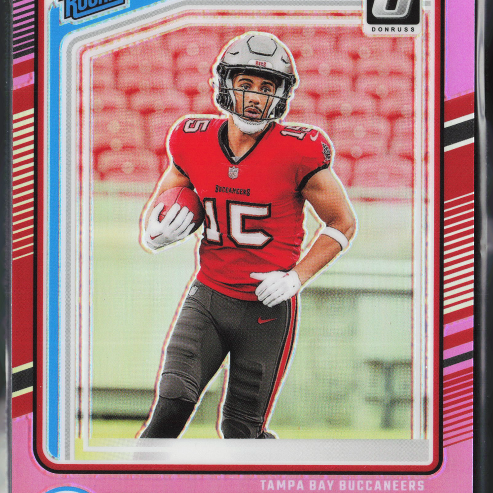 2024 Panini Donruss Optic Jalen McMillan #388 Pink