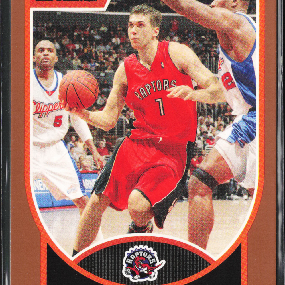 2007 Bowman Basketball Andrea Bargnani #70 Orange