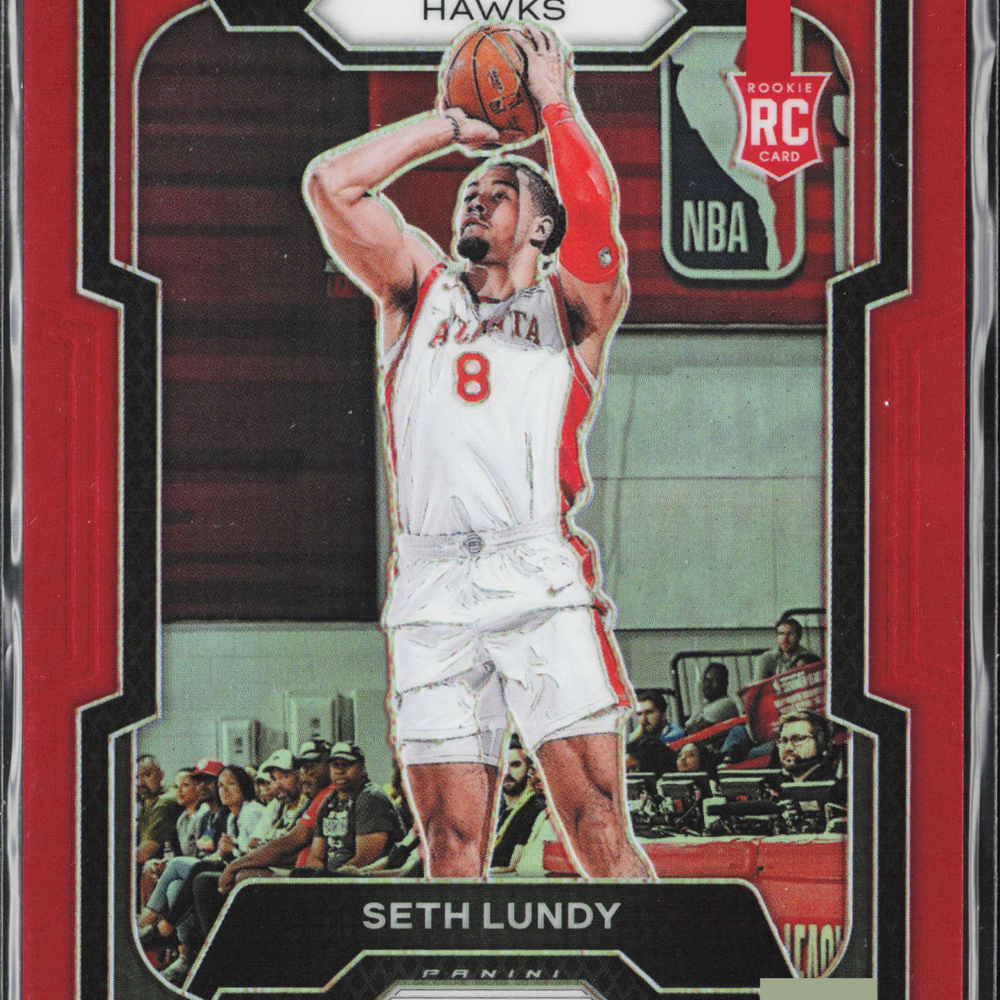 2023 Panini Prizm Basketball Seth Lundy #138 RED