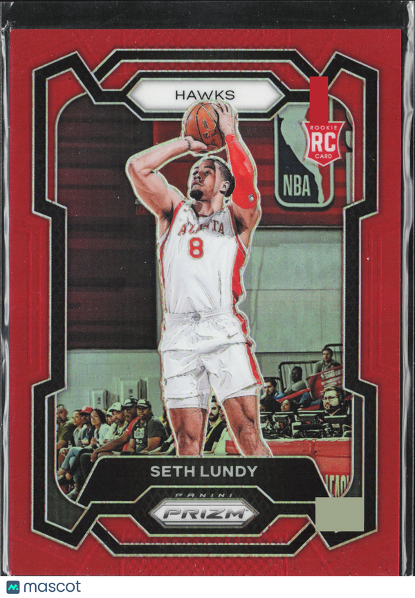 2023 Panini Prizm Basketball Seth Lundy #138 RED