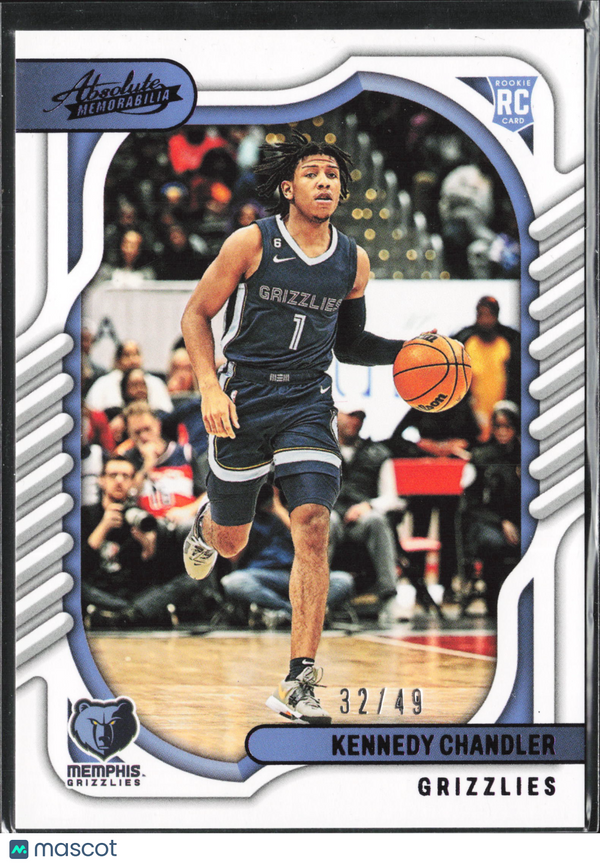 2023 Panini Chronicles Absolute Kennedy Chandler #121 Purple