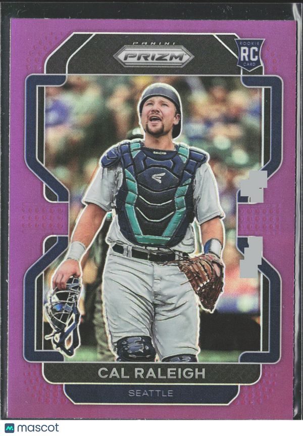 2022 Panini Prizm Tier III Cal Raleigh #241 Purple
