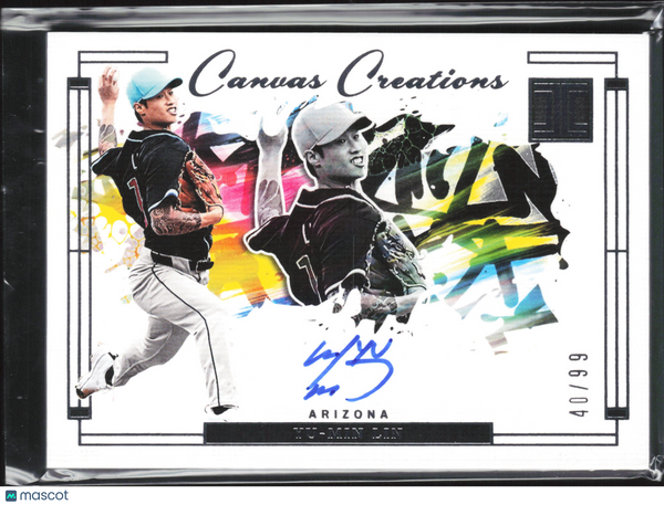 2024 Panini Impeccable Canvas Creations Yu-Min Lin #CCS-YML