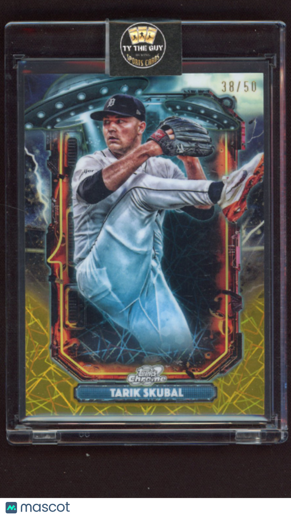 2025 Topps Cosmic Chrome Extraterrestrial Talent Tarik Skubal #ET-20 Gold