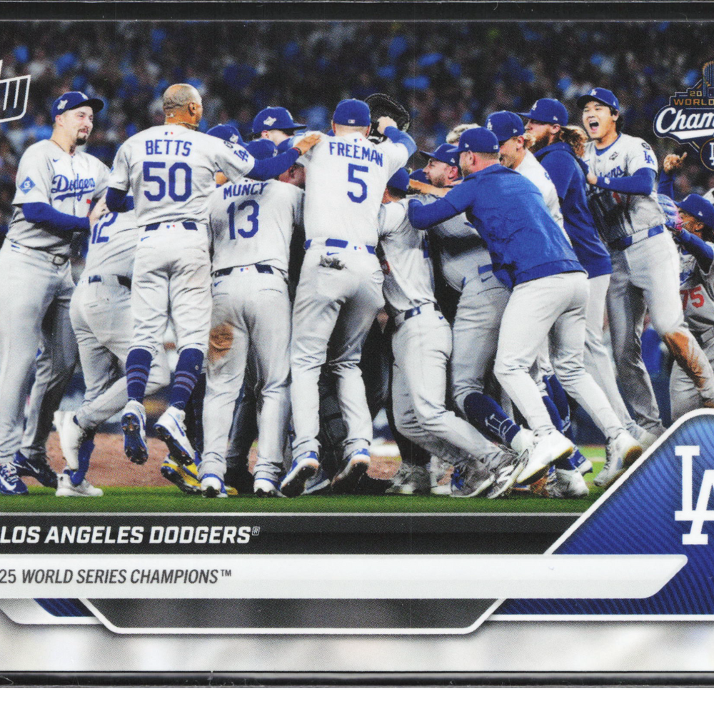2025 Topps Now Champions Los Angeles Dodgers #WS-15