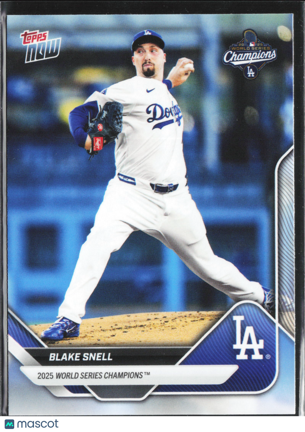 2025 Topps Now Blake Snell #WS-4