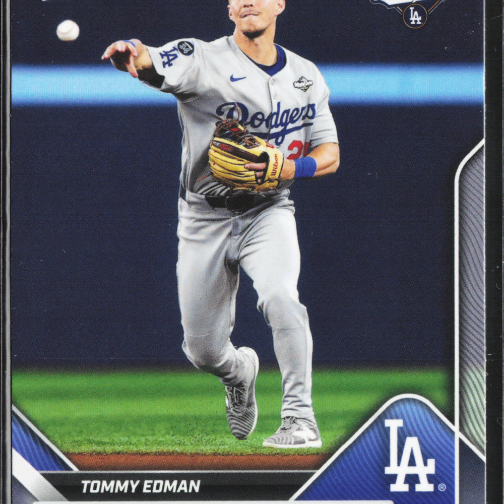 2025 Topps Now Champions Tommy Edman #WS-8