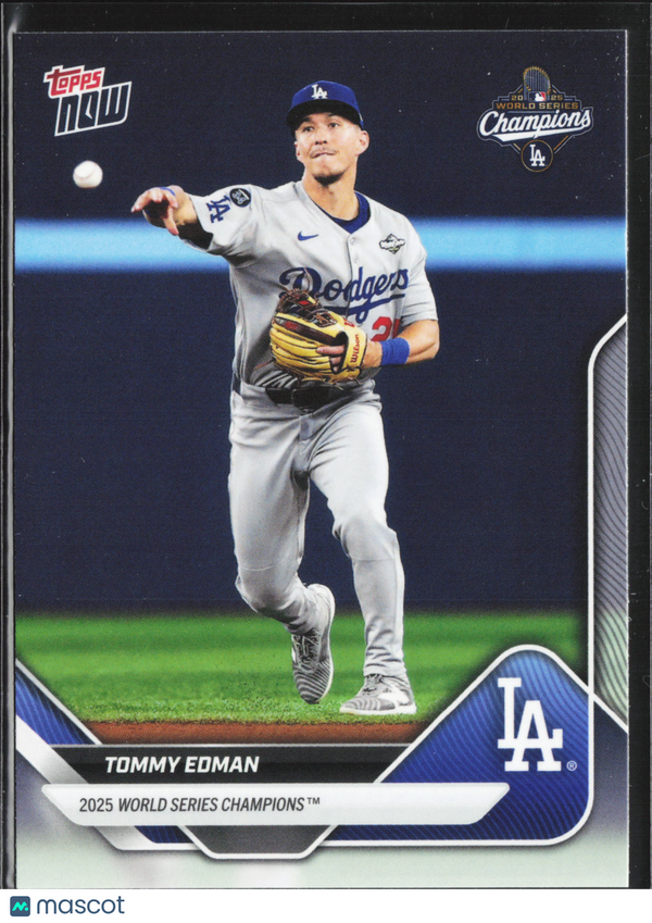 2025 Topps Now Champions Tommy Edman #WS-8