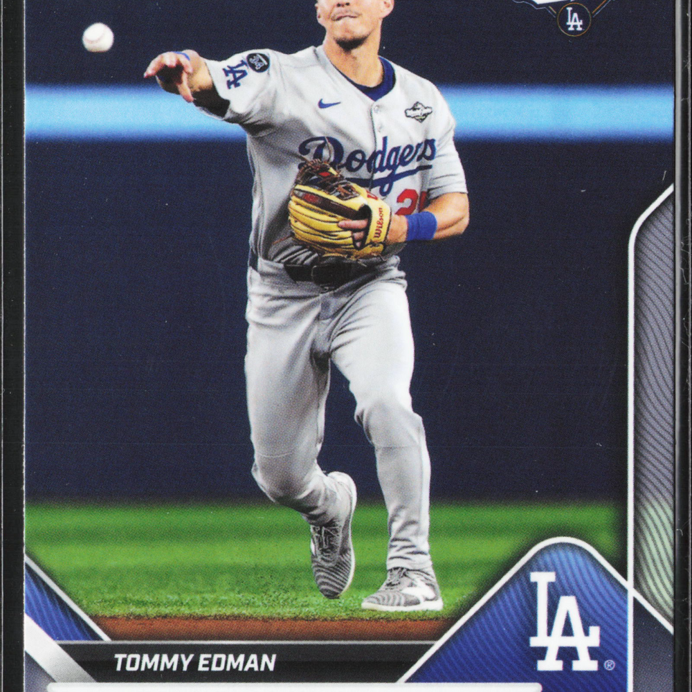 2025 Topps Now Champions Tommy Edman #WS-8