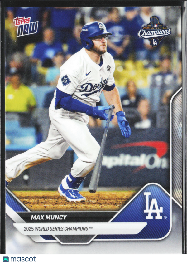 2025 Topps Now World Series Champions Max Muncy #WS-9