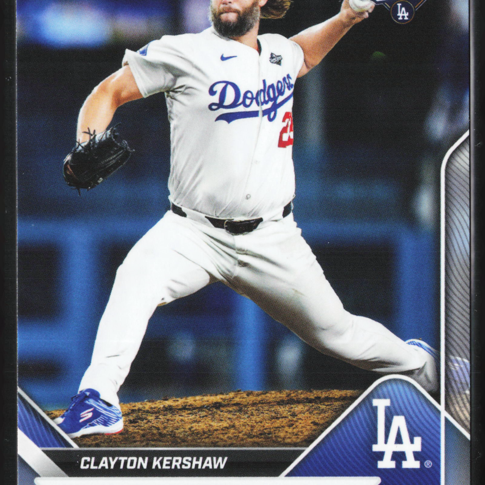2025 Topps Now Clayton Kershaw #WS-13