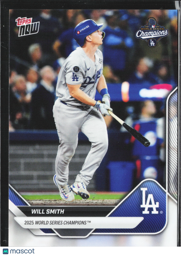 2025 Topps Now Champions Will Smith #WS-6