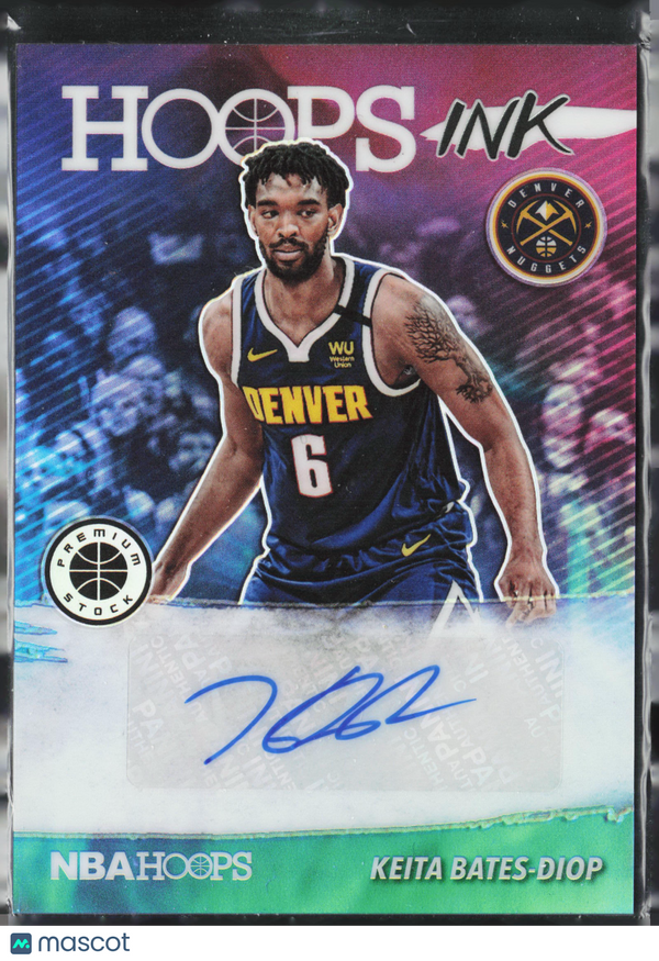 2020 Panini Hoops Premium Stock Keita Bates-Diop #HI-KBD