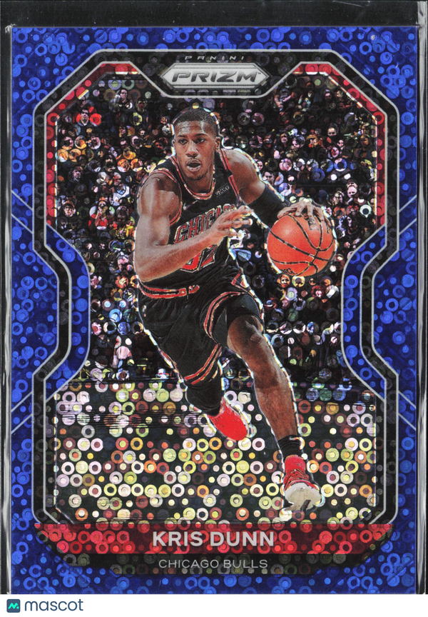 2021 Panini Prizm Kris Dunn #101 Fast Break Blue