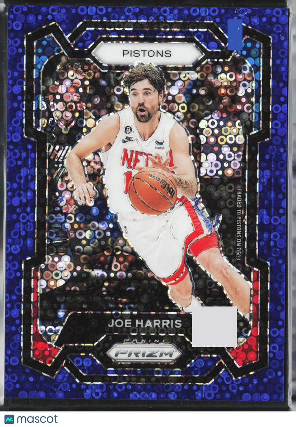 2023 Panini Prizm Joe Harris #216 Fast Break Blue