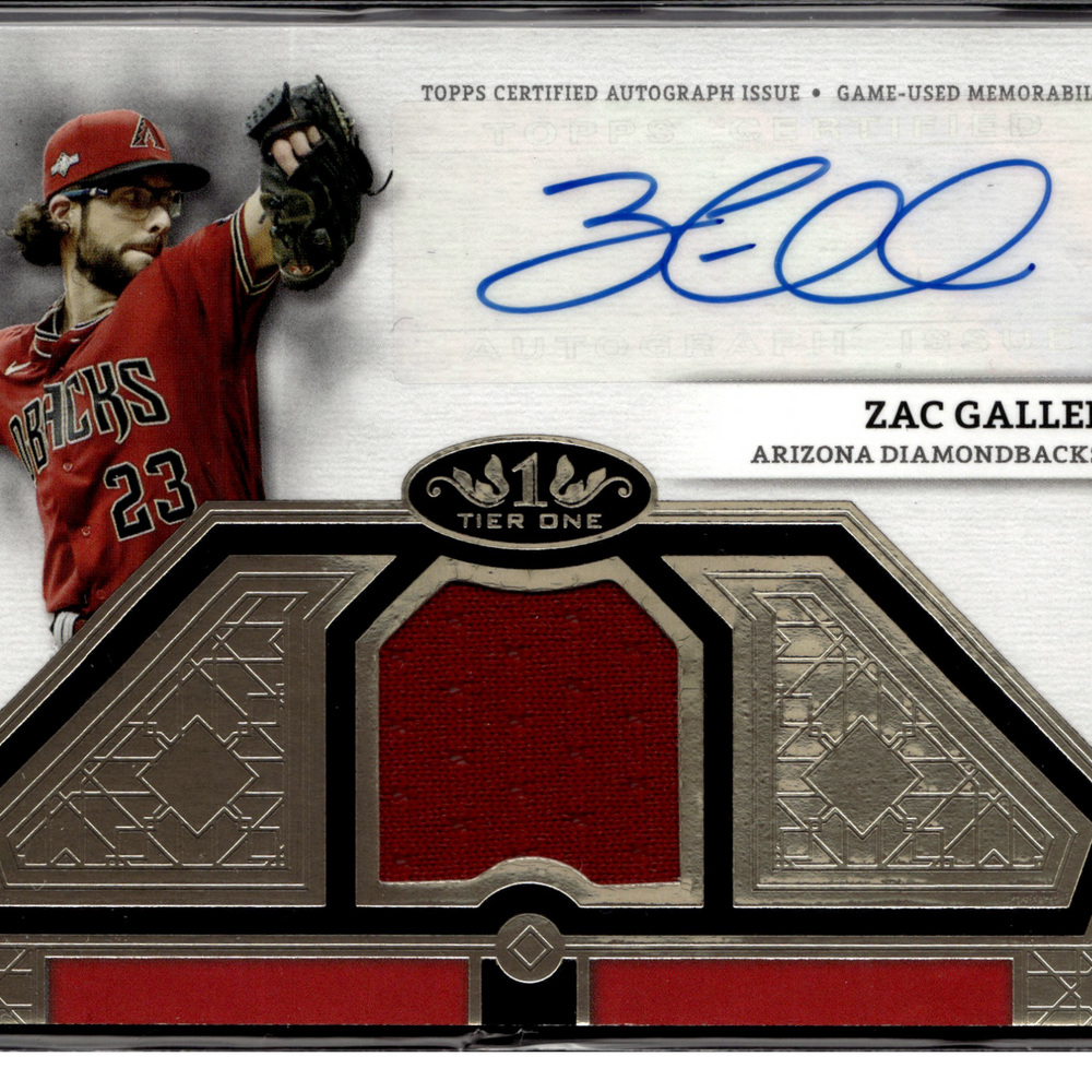 2024 Topps Tier One Baseball Zac Gallen #TIAR-ZG