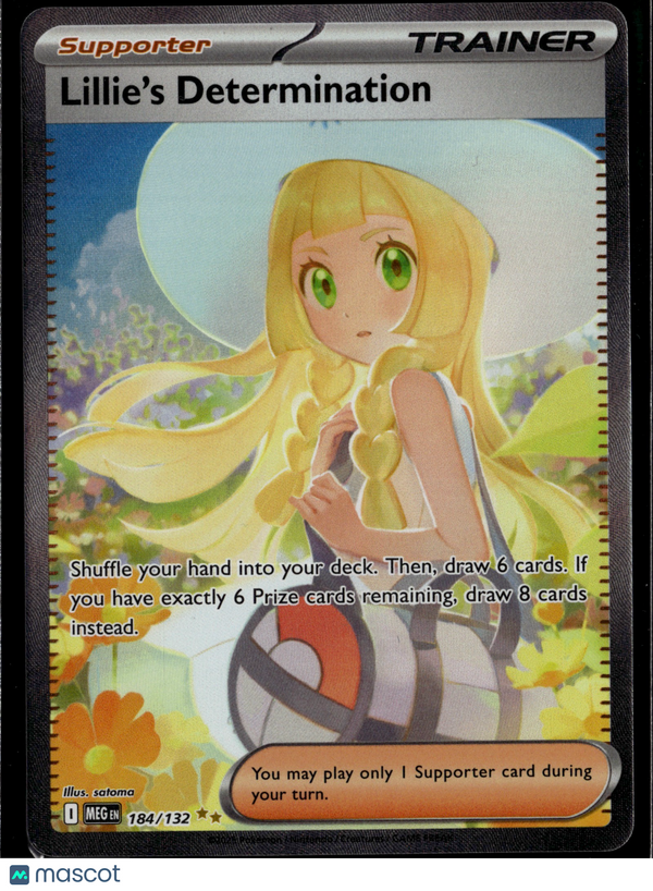 2025 Mega Evolution Lillie's Determination #184/132