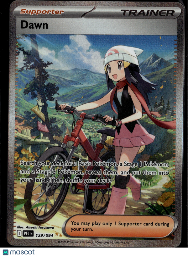 2025 Pokemon Phantasmal Flame Dawn #129/94 FA