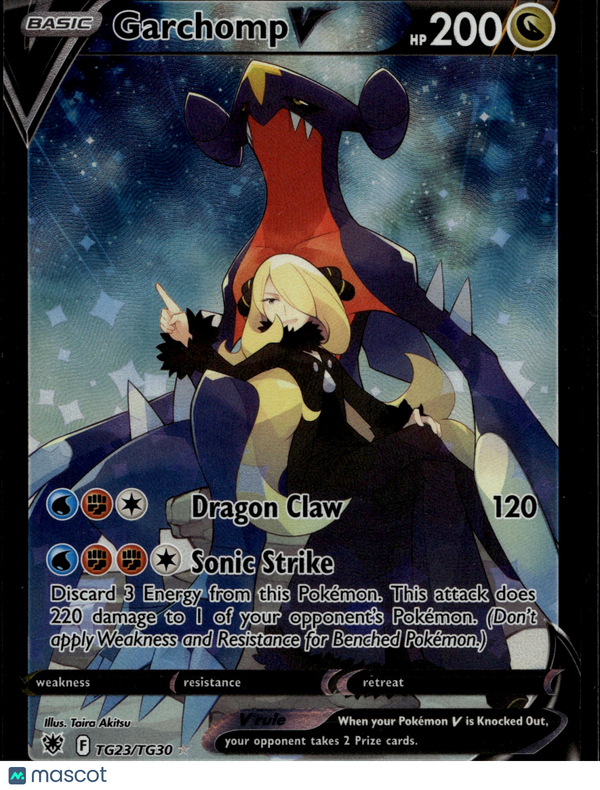 2022 Brilliant Stars Garchomp V #TG23/TG30