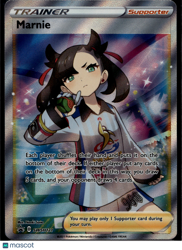 2021 Shining Fates Marnie #SWSH121 Promo FA
