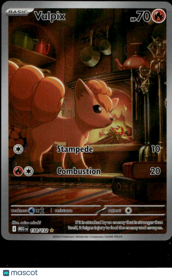 2026 Mega Evolution Vulpix #138/132