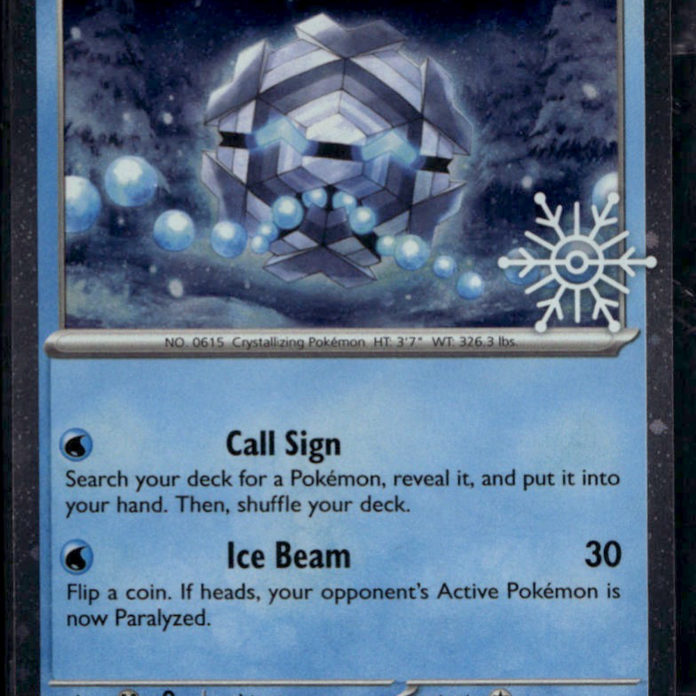 2024 2023 Paldea Evolved Cryogonal #47/191