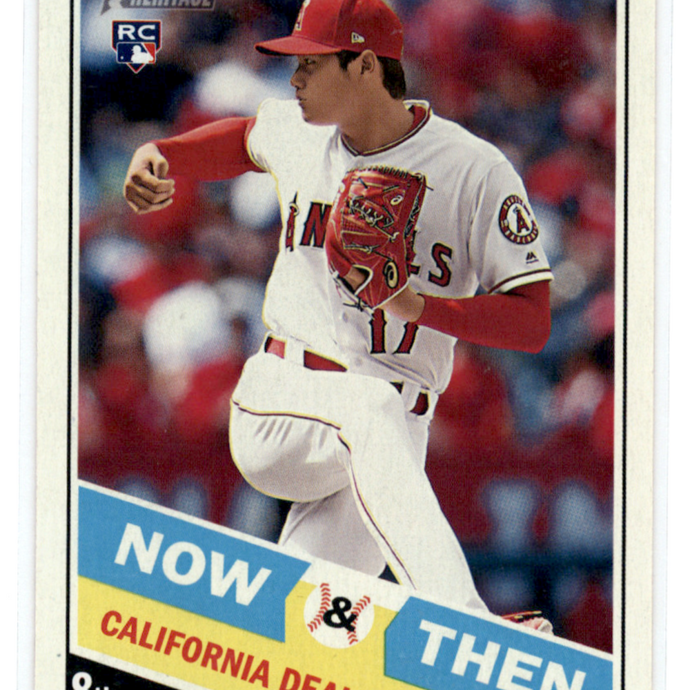 2018 Topps Heritage Shohei Ohtani #NT-11