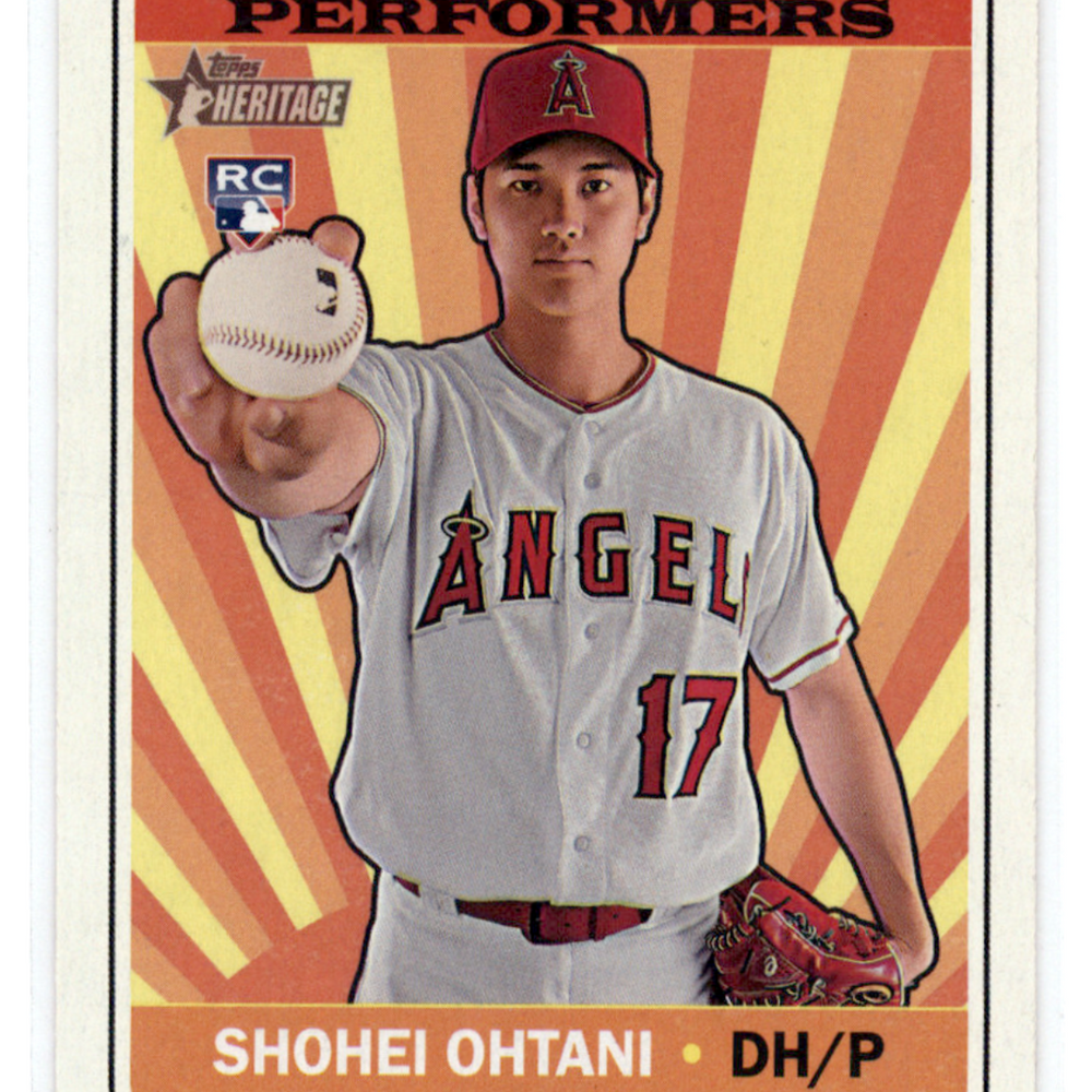 2018 Topps Heritage Shohei Ohtani #RP-SO
