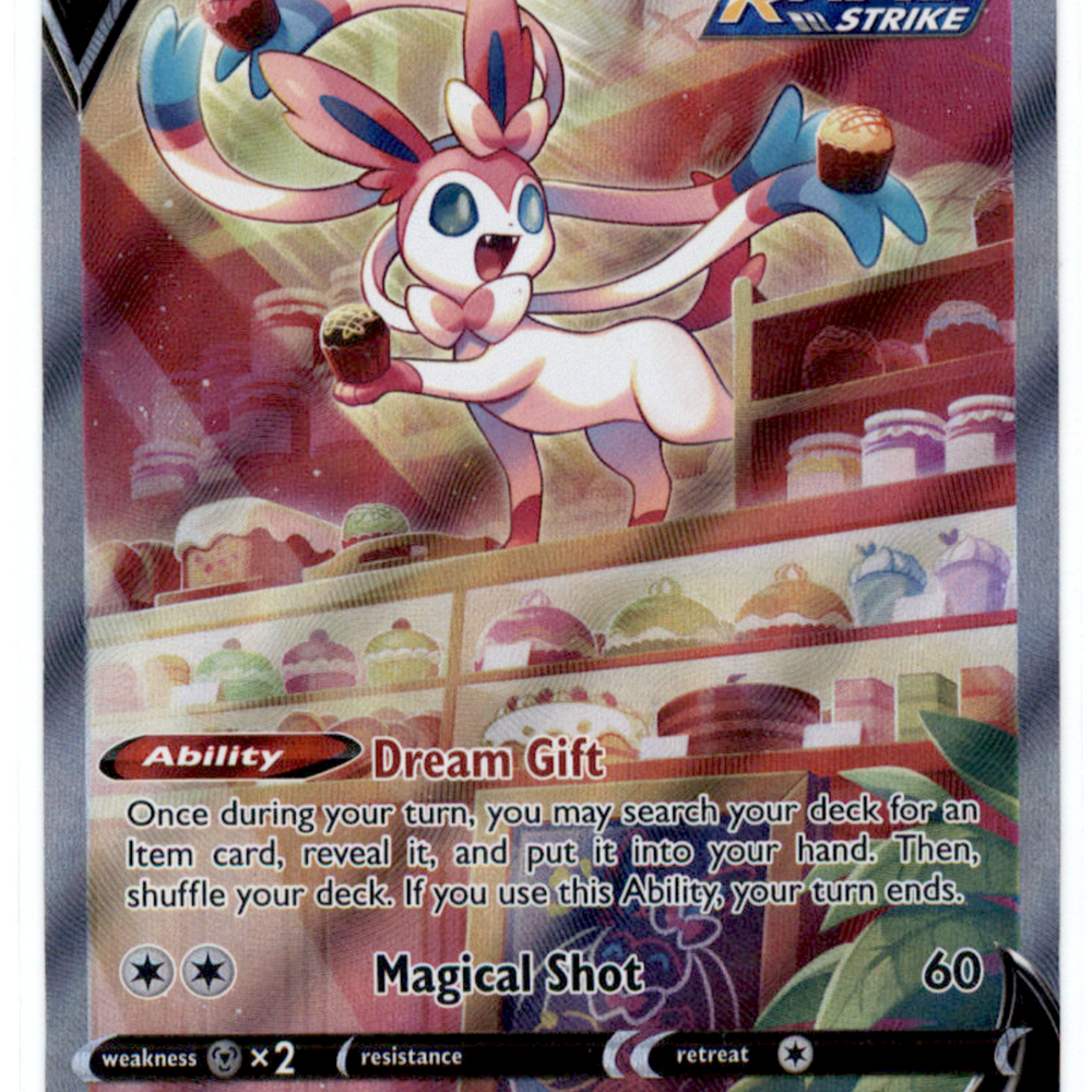 2021 Evolving Skies Sylveon V #184/203 FA