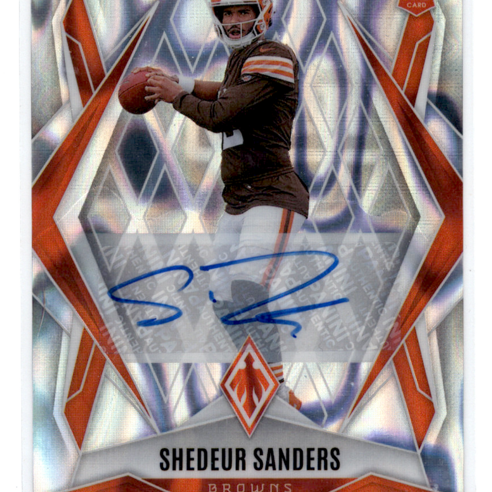 2025 Panini Phoenix Football Shedeur Sanders #154 Auto Rookie