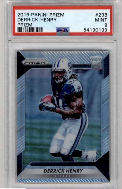 2016 Panini Prizm Derrick Henry #298 PSA 9