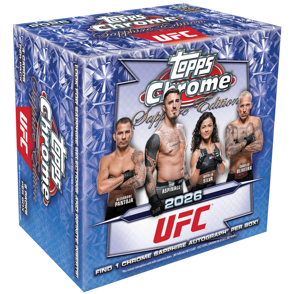 2026 Topps Chrome UFC Sapphire Box