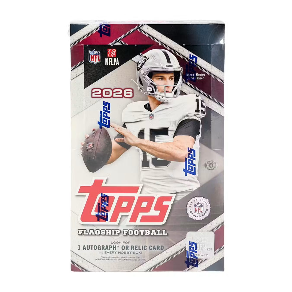 2026 Topps Flagship Football Hobby Box (Presell)