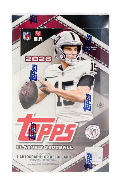 2026 Topps Flagship Football Hobby Box (Presell)