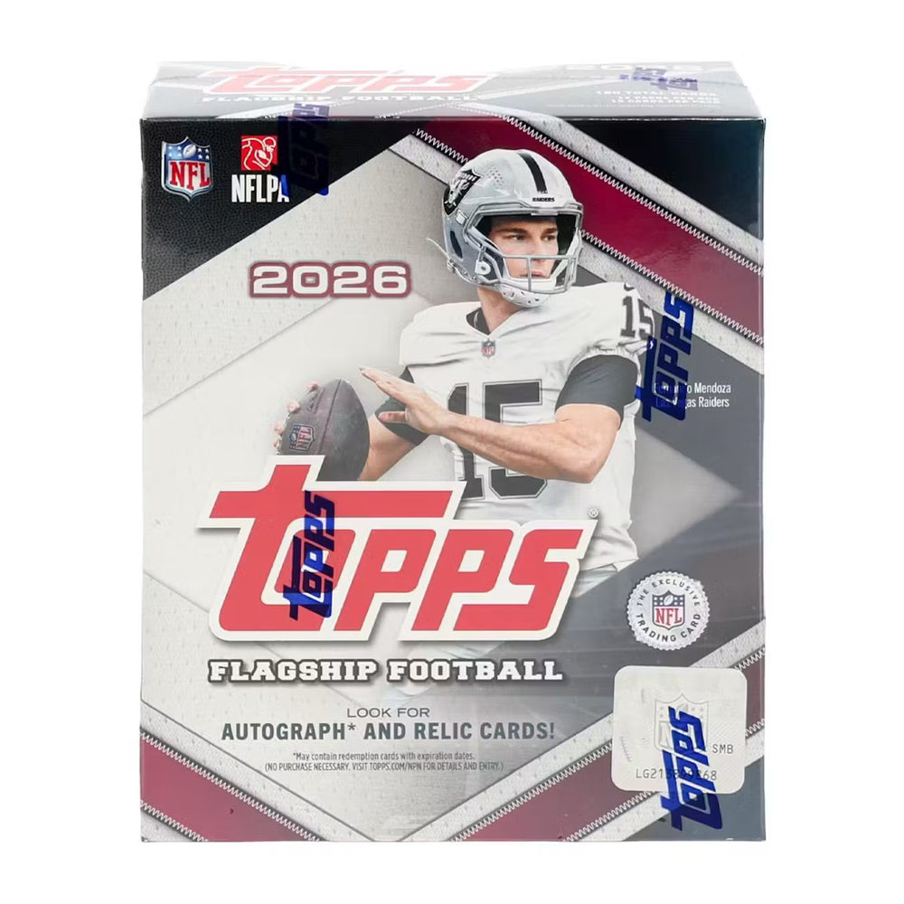 2026 Topps Flagship Football Mega Box
