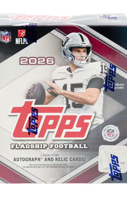 2026 Topps Flagship Football Mega Box