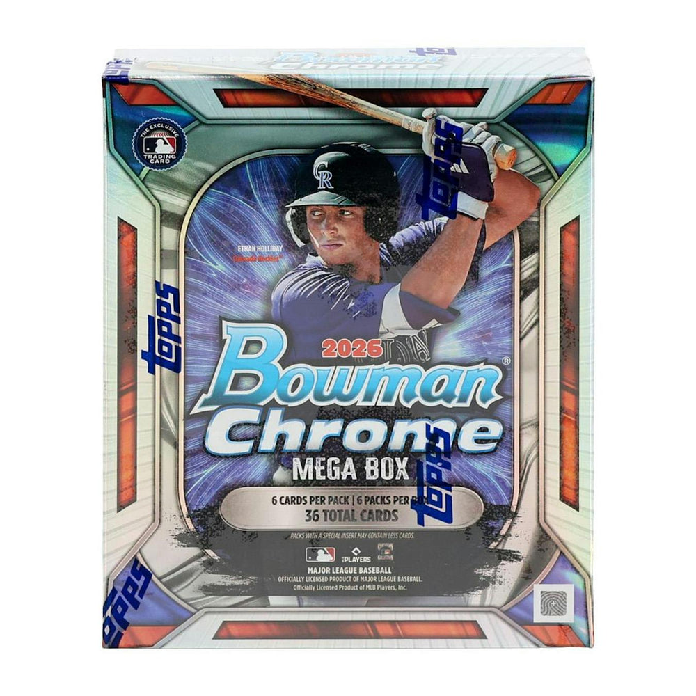 2026 Bowman Chrome Baseball Mega Box
