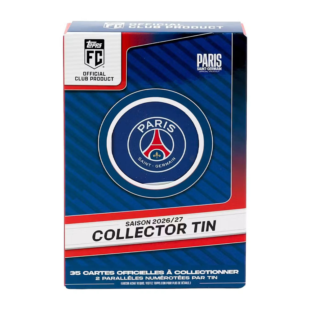 2026/27 Topps Paris Saint-Germain Soccer Collector Tin