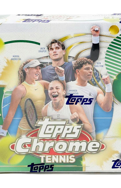 2026 Topps Chrome Tennis Delight Box (Presell)