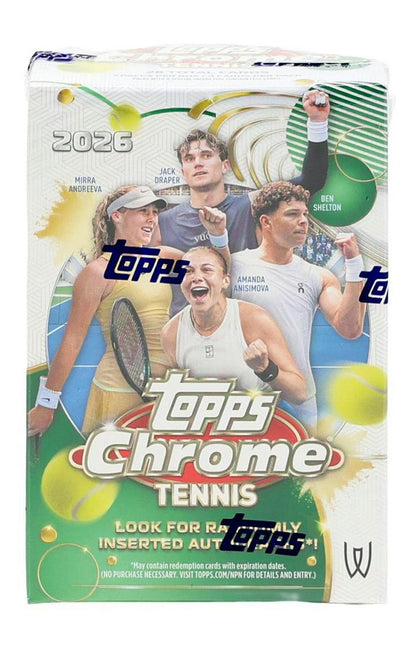 2026 Topps Chrome Tennis Blaster Box
