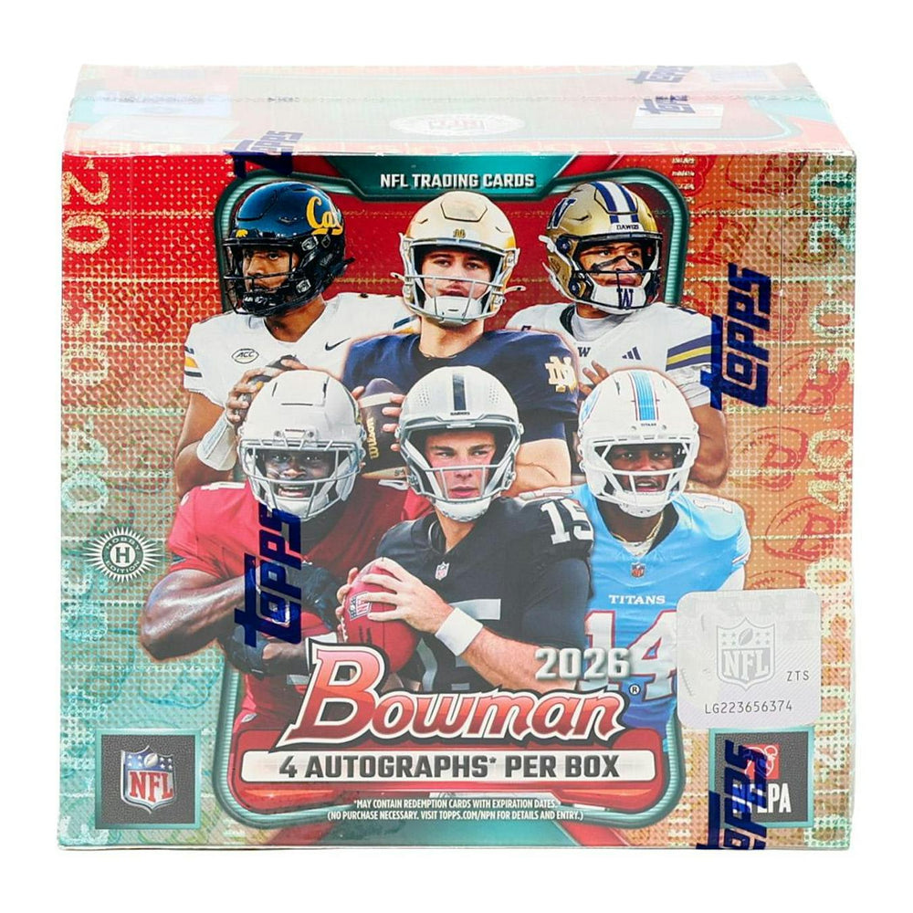 2026 Bowman Football Hobby Jumbo Box (Presell)