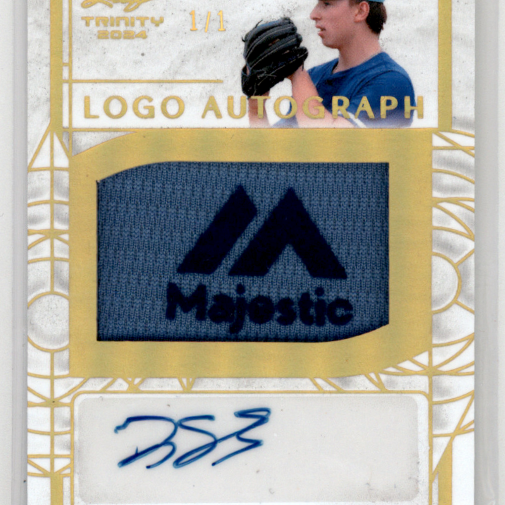 2024 Leaf Trinity Logo Autograph David Shields #LA-DSI 1/1