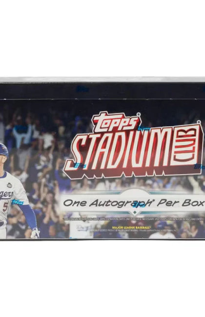 2025 Topps Stadium Club Baseball Hobby Box