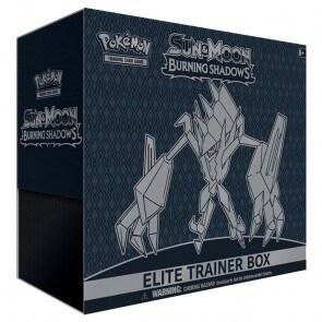 Pokemon Sun & Moon Burning Shadows Elite Trainer Box