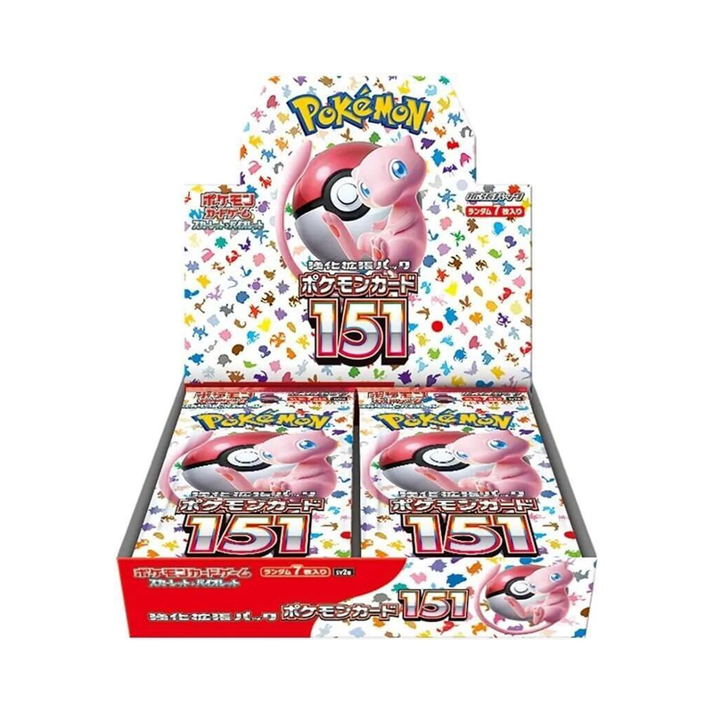 what is guaranteed in a pokemon booster box Pokemon Japanese Booster Box Pokemon Card 151 (SV2a)
